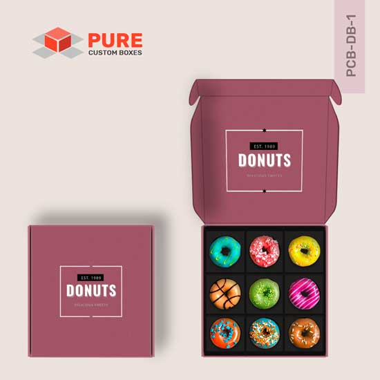 Wholesale Custom Donut Boxes