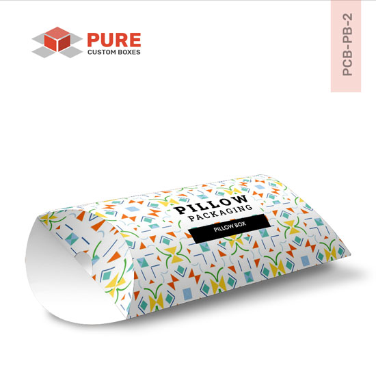 Wholesale Custom Pillow Boxes Packaging Uk